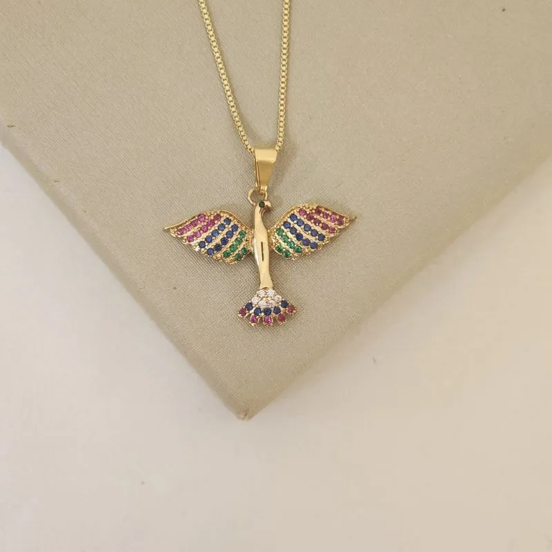 Colar Delicado Coração Zircônia