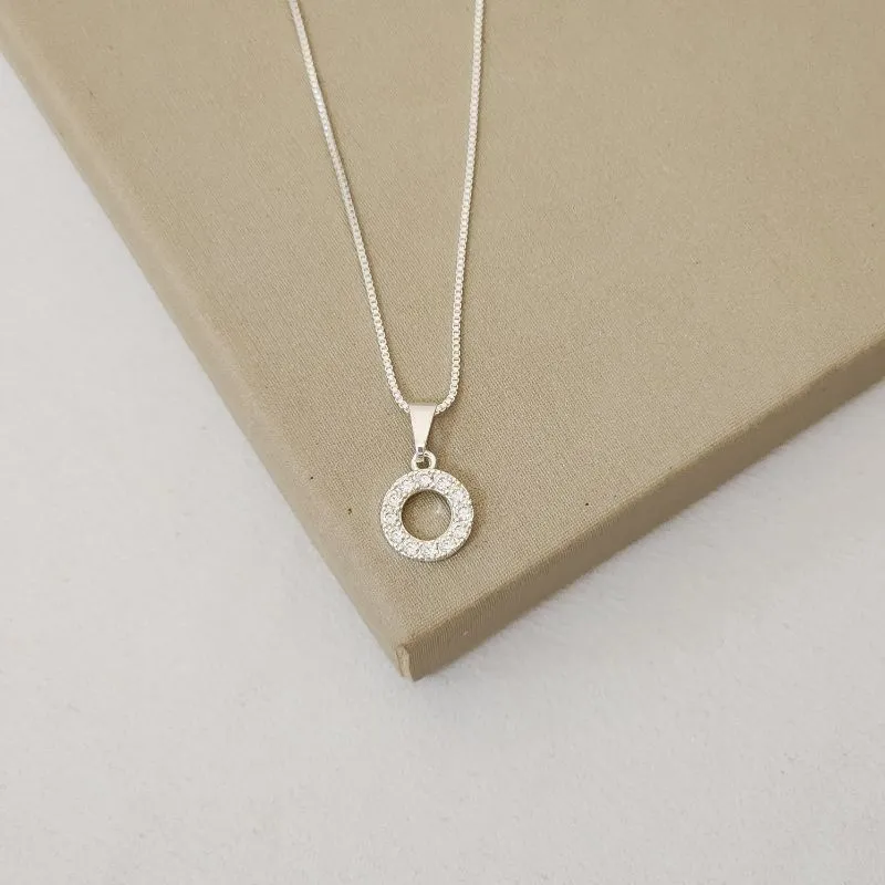 Colar Geométrico Zircônia