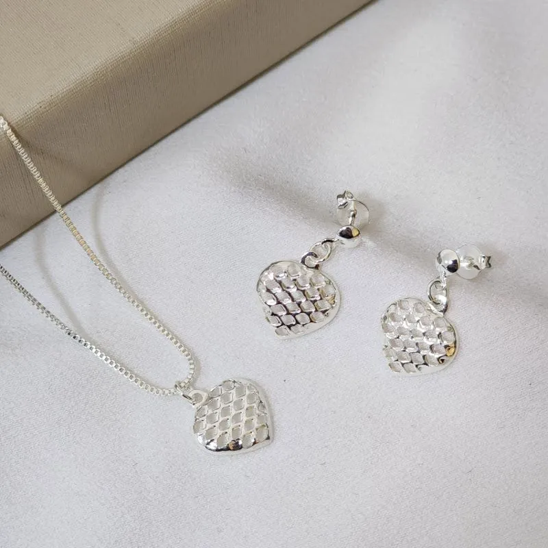 Conjunto Delicado Coração