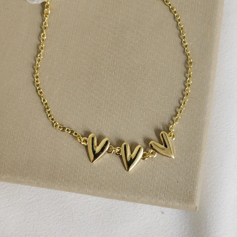 Pulseira Delicada Coração