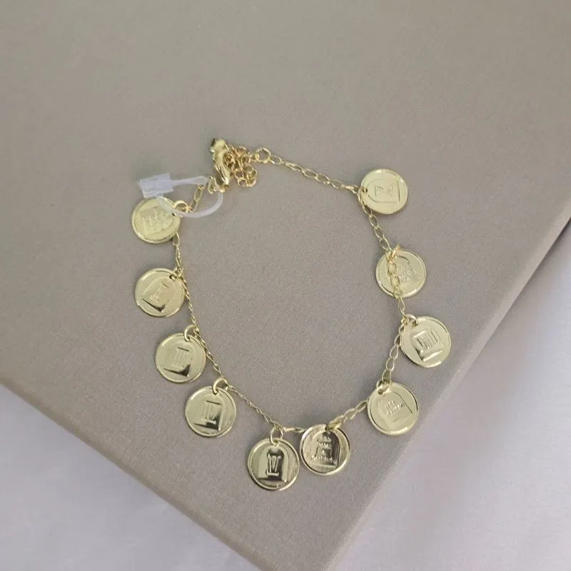 Pulseira Medalinha Dez Mandamentos