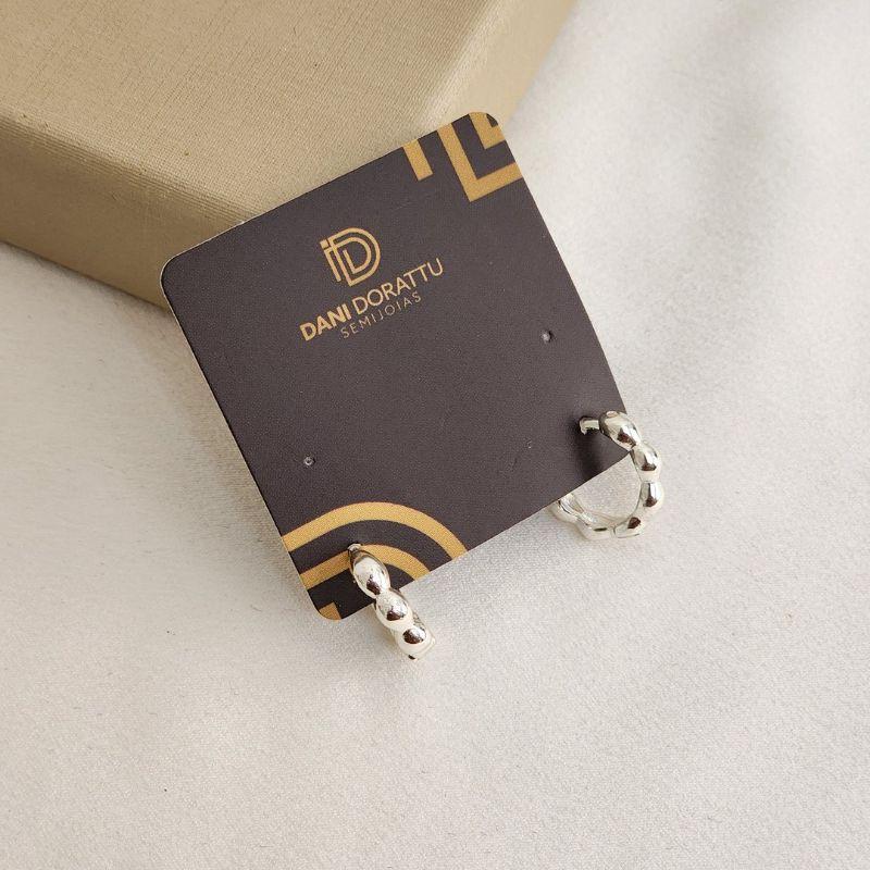 Argola Delicada Zircônia