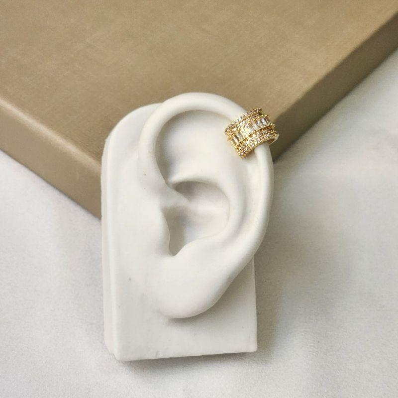 Piercing de Pressão Delicado Zircônia