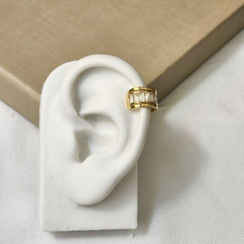 Piercing de Pressão  Delicado Zircônia