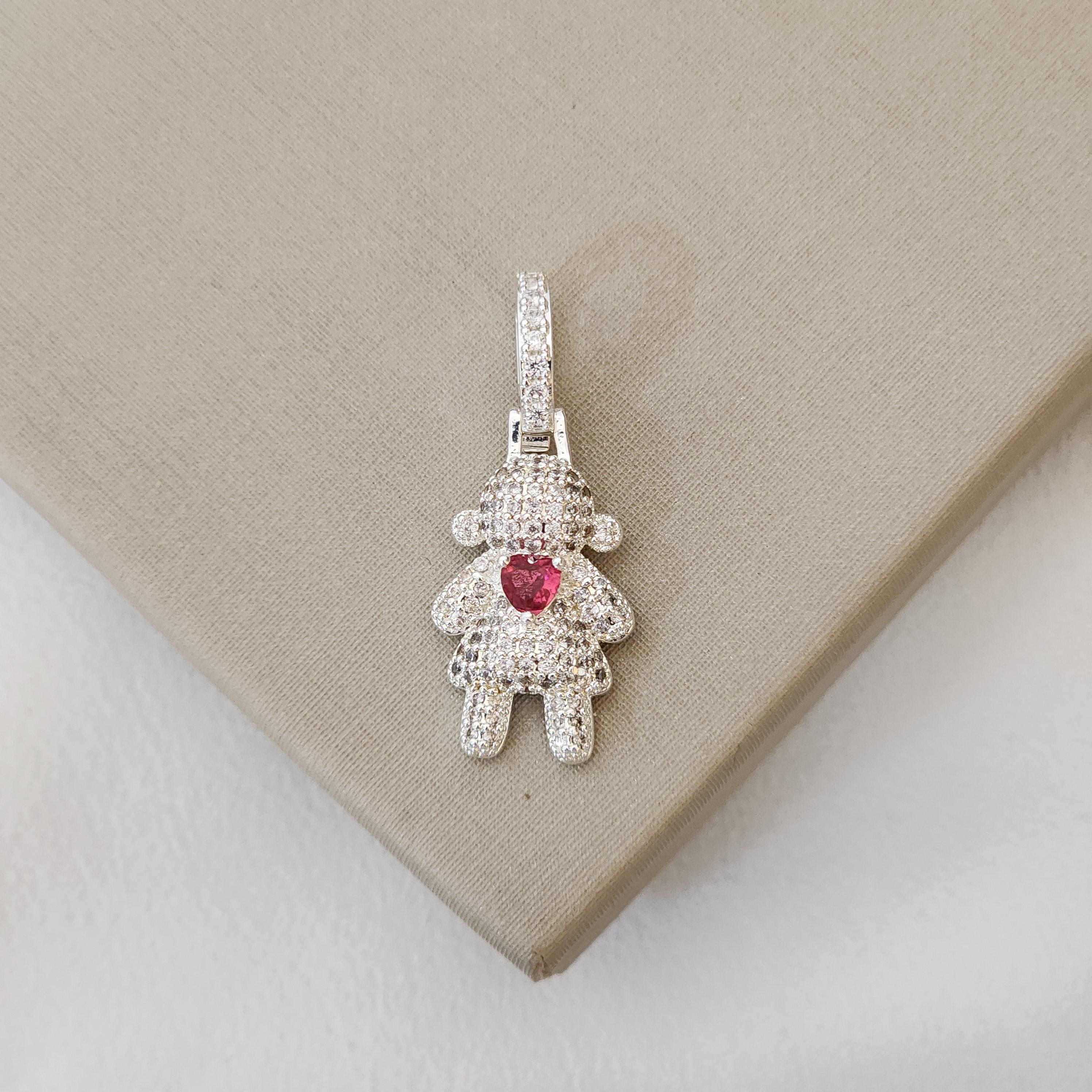 Pingente Zircônia - Menina