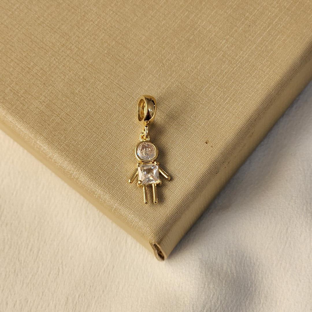 Pingente Filhos Zircônia