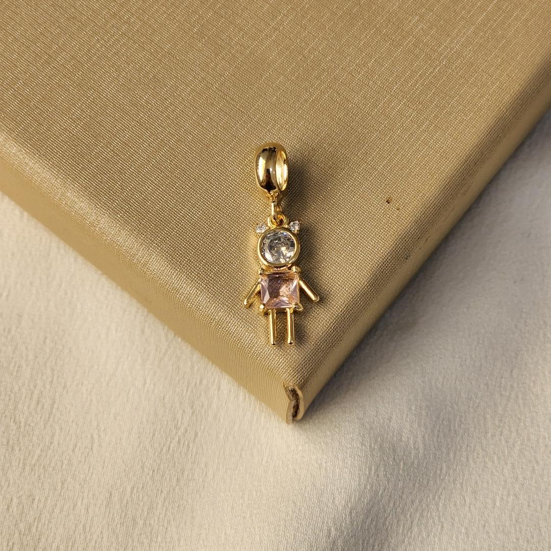 Pingente Filhos Zircônia