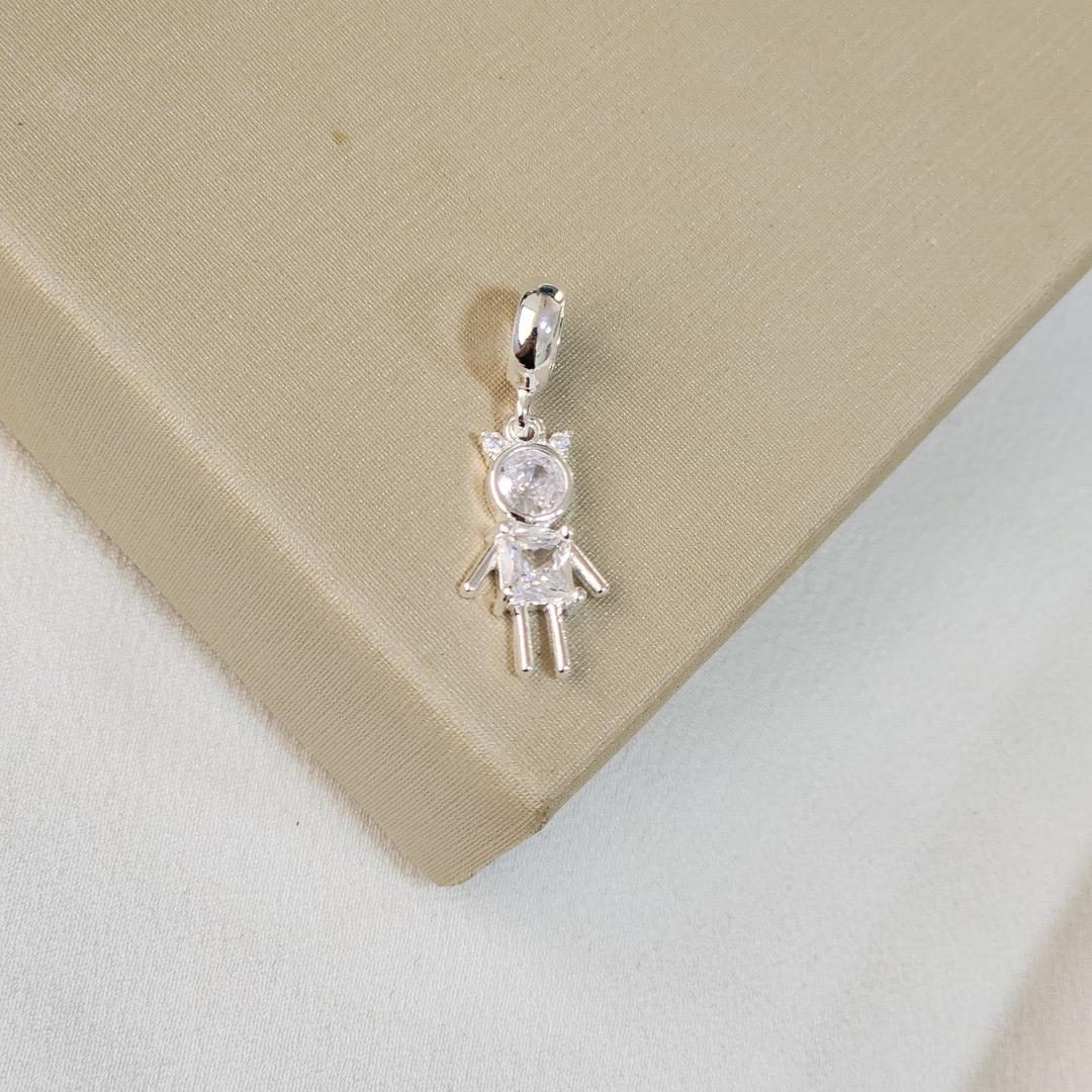 Pingente Filhos Zircônia