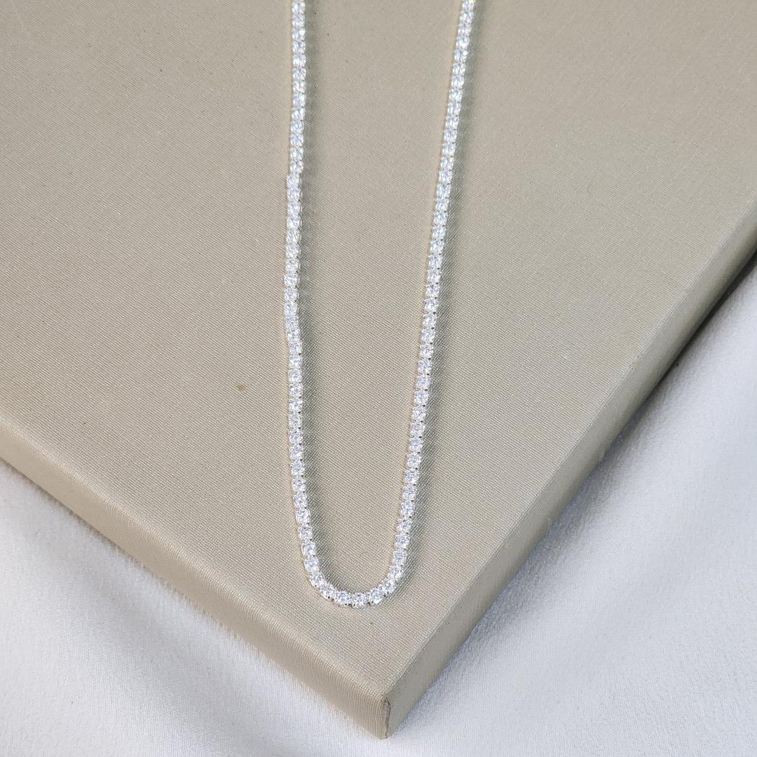 Choker Riviera Zircônia