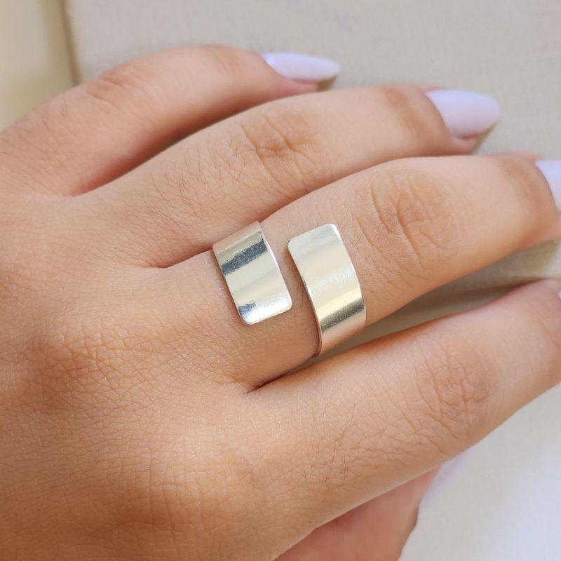 Anel Duplo Maxi Flutuante