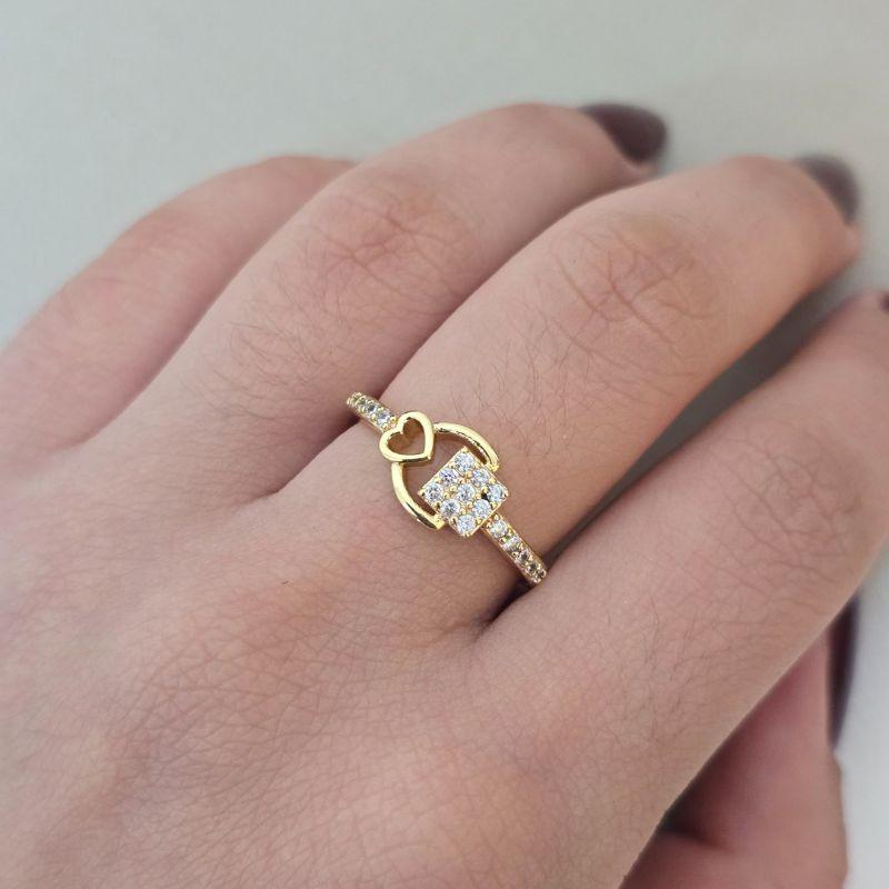 Anel Zirconia