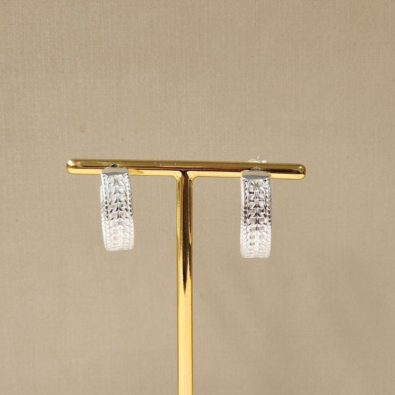 Argola Lisa Trabalhada