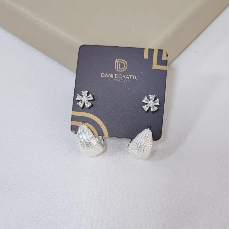 Mix Ponto de Luz e Argola Lisa