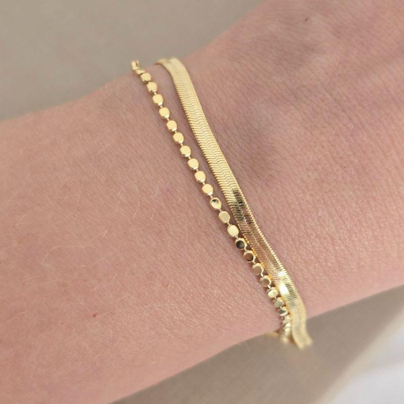 Pulseira Dupla Delicada