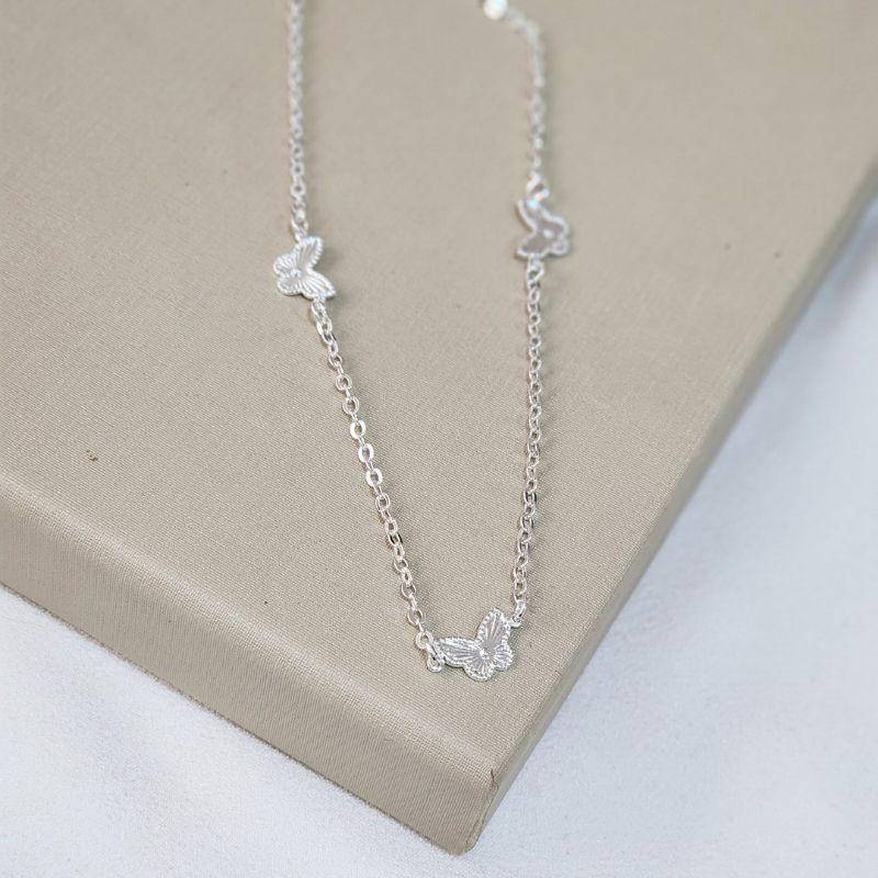 Colar Choker Borboletas