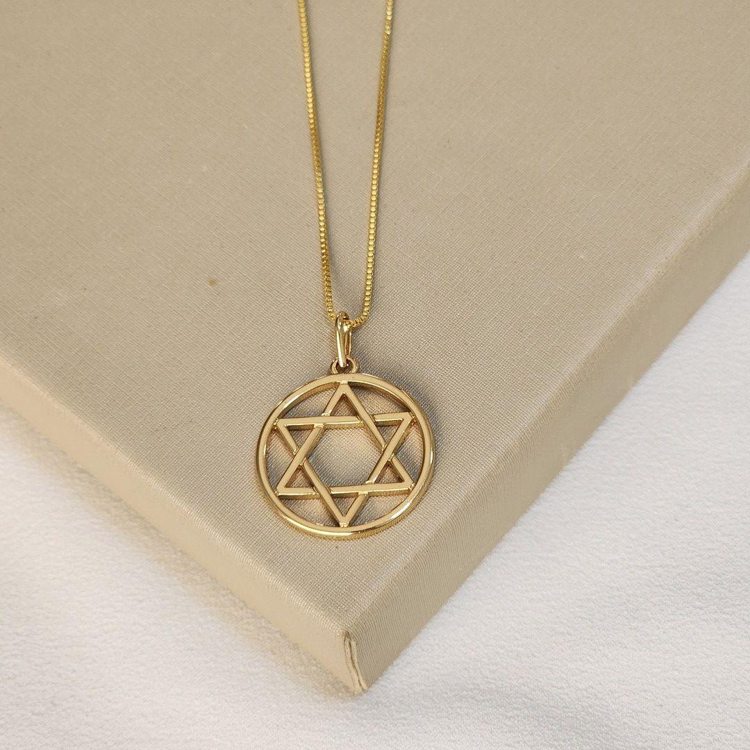 Colar Estrela de Davi