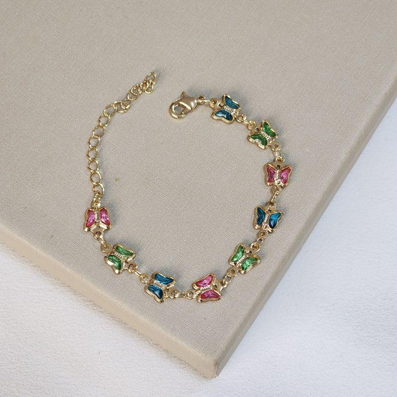 Pulseira Borboleta Infantil