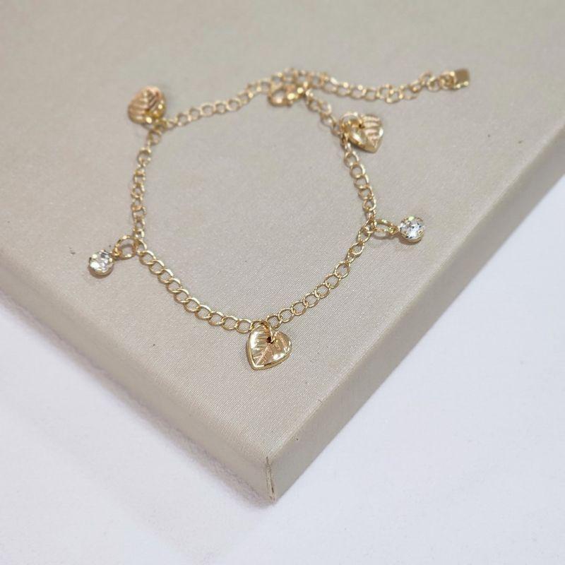 Pulseira Pingente Folha