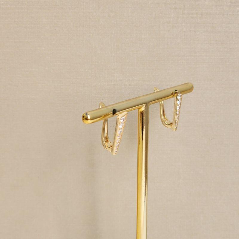 Brinco Argola Zircônia