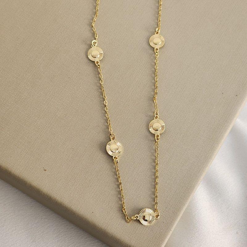Colar Choker Medalinha