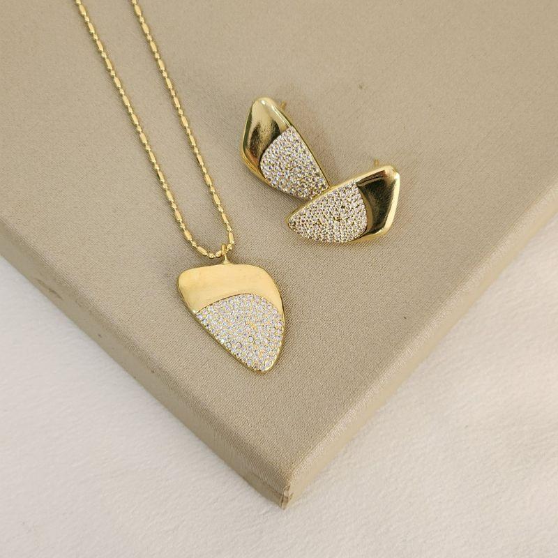 Conjunto Liso e Zircônia