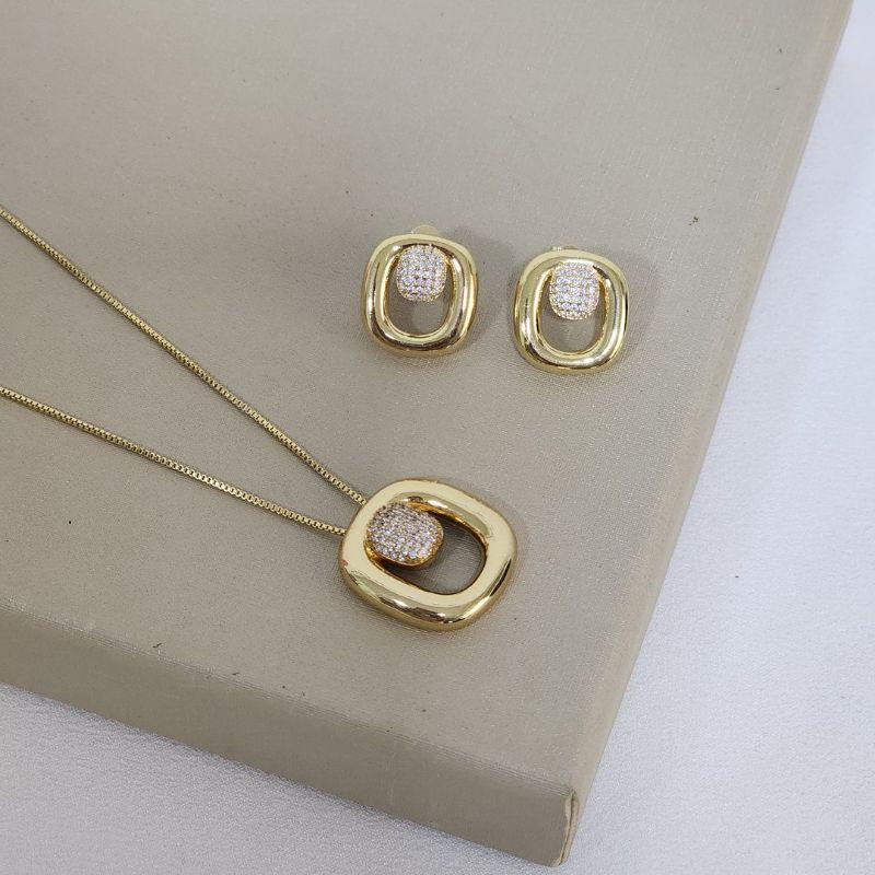 Conjunto Liso e Zircônia