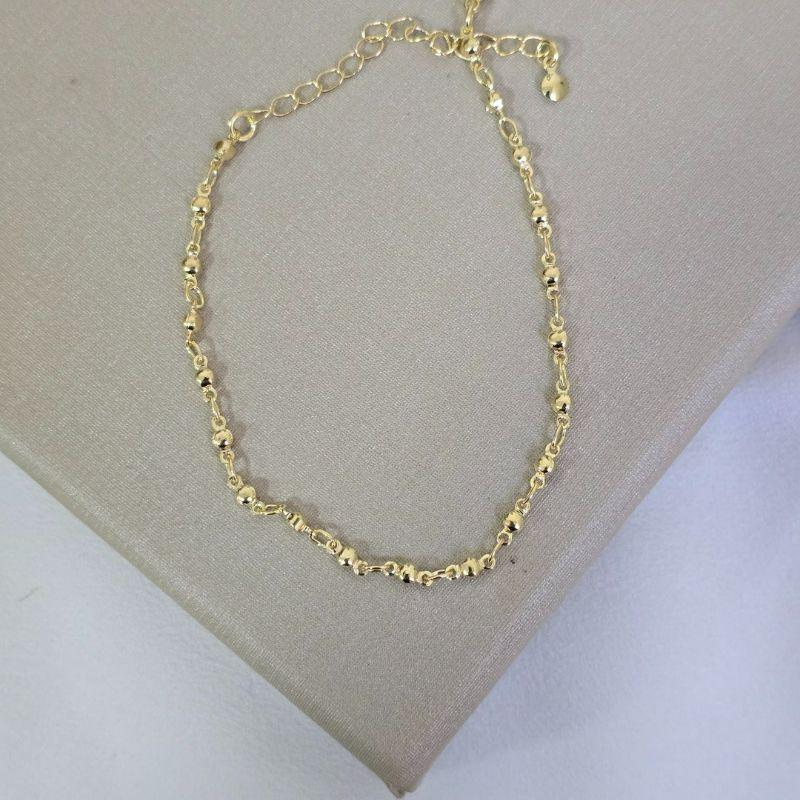 Pulseira Delicada Bolinhas