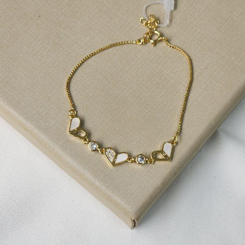Pulseira Delicada Coração
