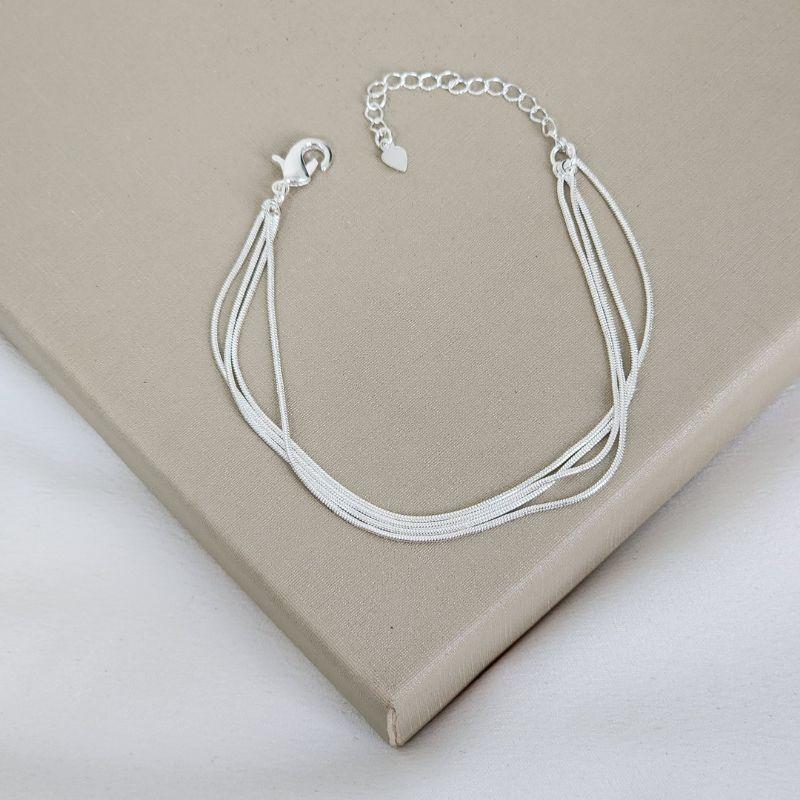 Pulseira Detalhada Lisa