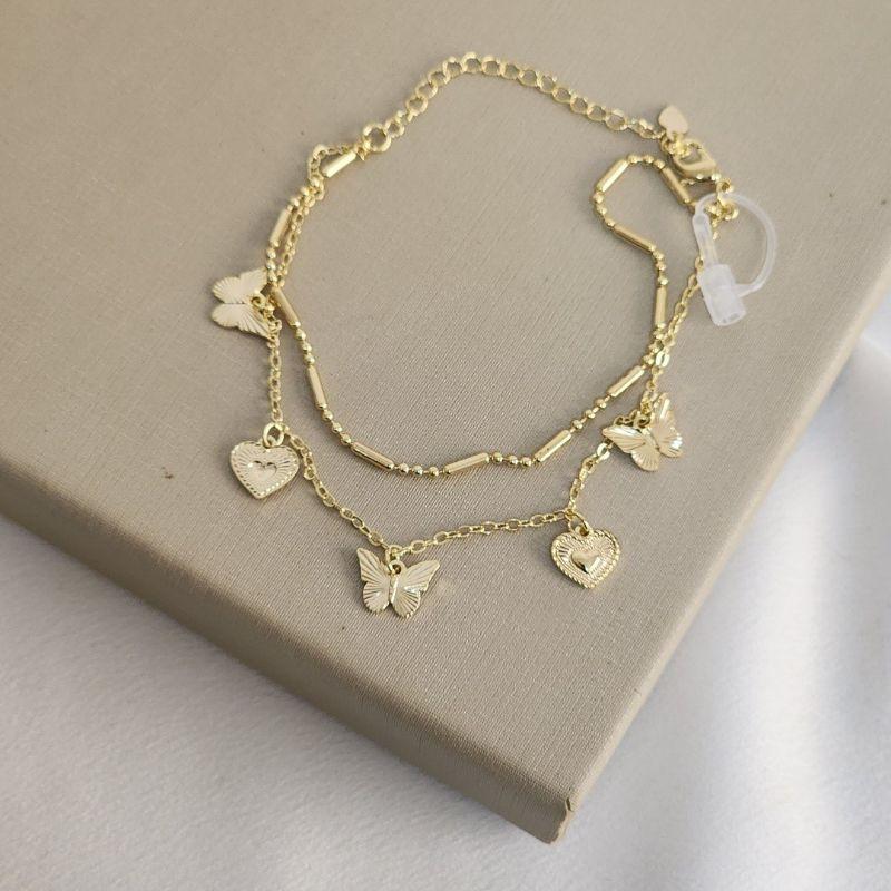 Pulseira Dupla Lisa
