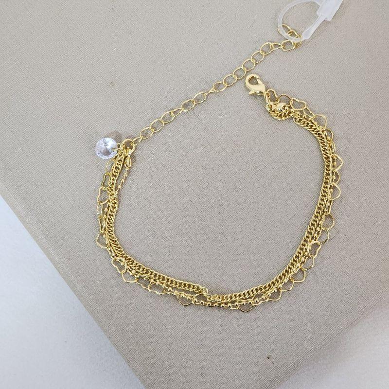 Pulseira Dupla Zircônia