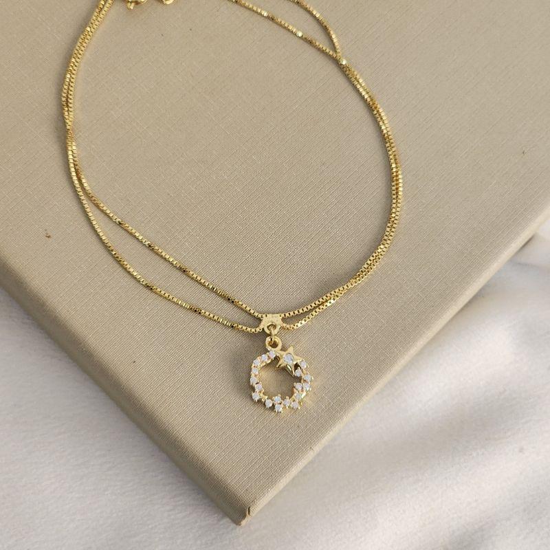 Pulseira Zircônia Estrelas