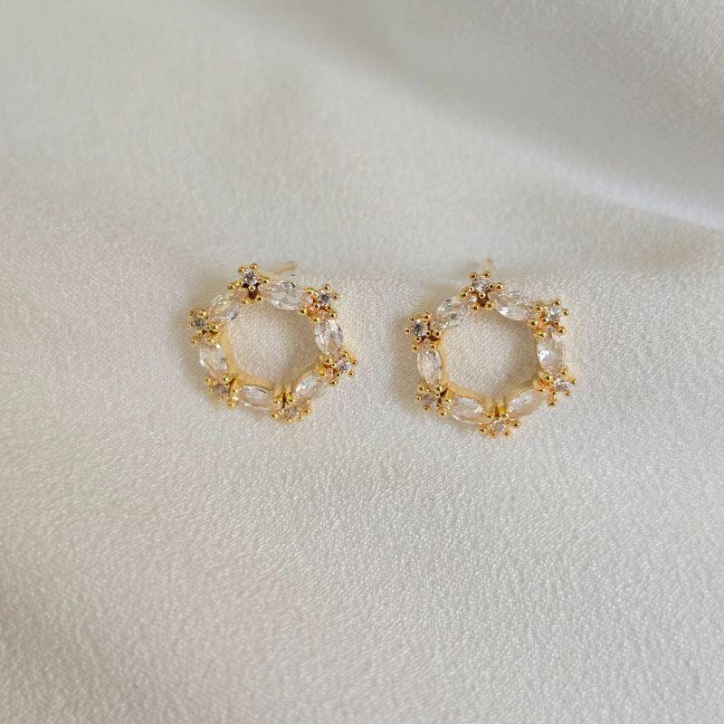 Brinco Delicado Circular Zircônia