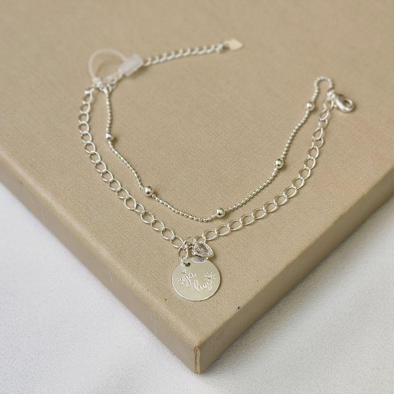 Pulseira Dupla Lisa