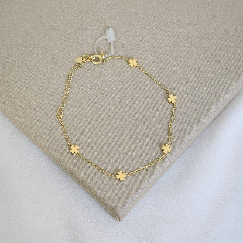 Pulseira Trevos Lisos